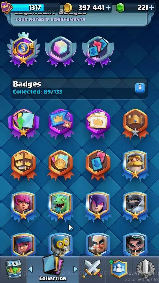 Clash Royale Accounts Lvl 1317|KTL 13|Trophy 7853|Card 120|4 Hero 8 EVO image 12