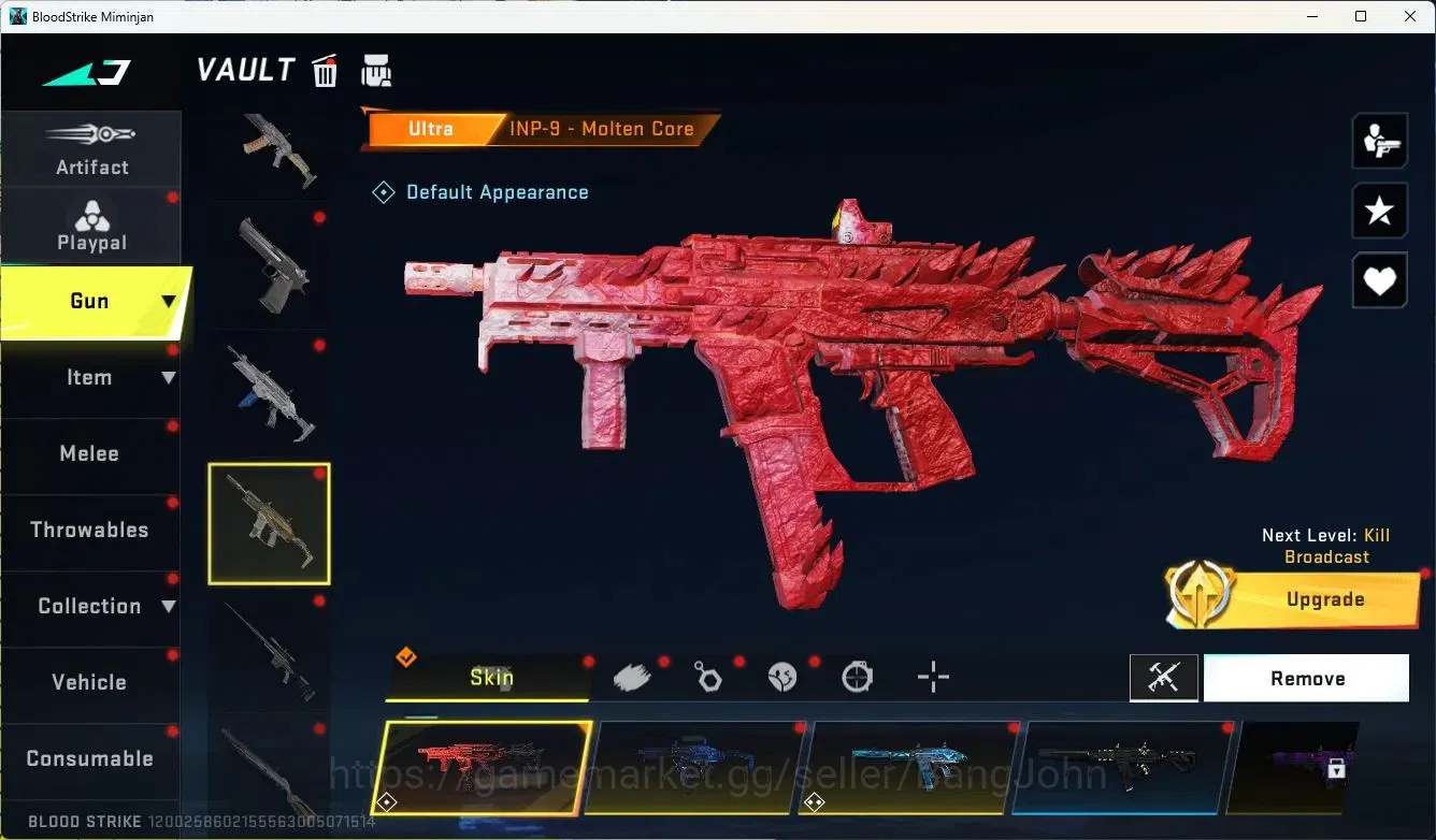 Blood Strike Accounts ASIA |ETHERNAL=vector(LVL2),UMP45|COLLAB=AK47,KAR9 image 15