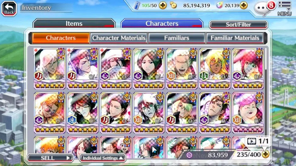 Bleach: Brave Souls Accounts [GLOBAL]20K Orbs+Fresh All Story|Lv200(Renewd Byak image 11