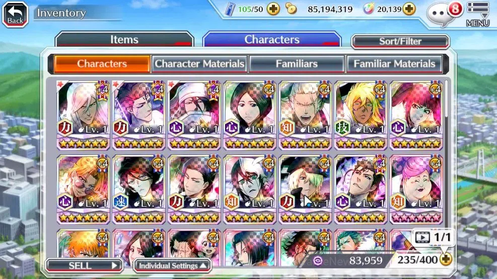 Bleach: Brave Souls Accounts [GLOBAL]20K Orbs+Fresh All Story|Lv200(Renewd Byak image 12