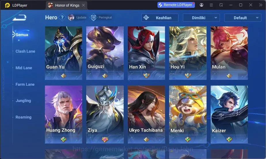Honor of Kings Accounts GLOBAL|112HR|189SK|LNY2024 DaQiao|KIC Jing|LSM Arl image 11