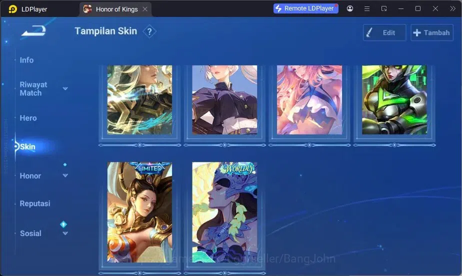 Honor of Kings Accounts GLOBAL|112HR|189SK|LNY2024 DaQiao|KIC Jing|LSM Arl image 20