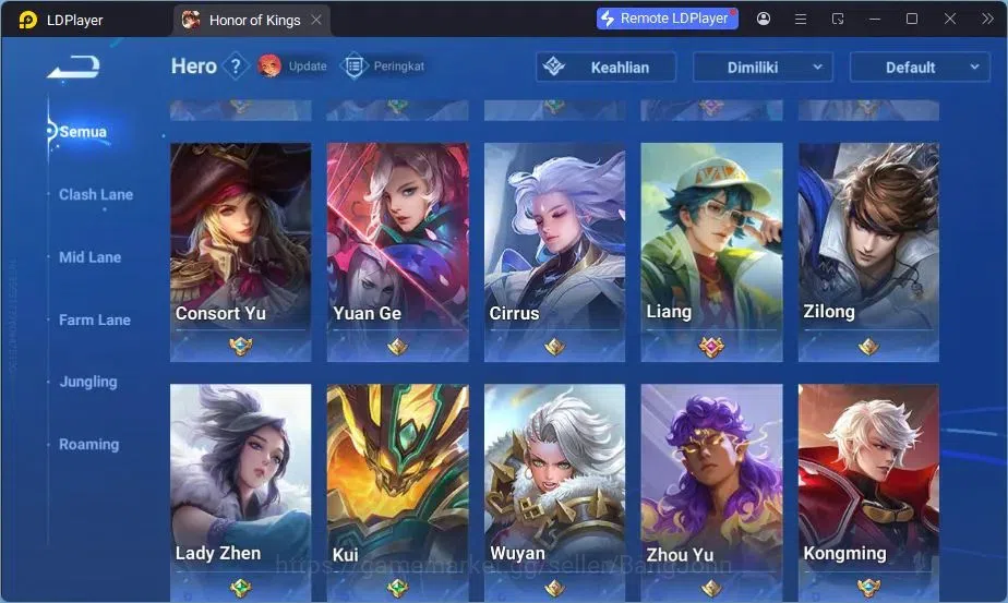 Honor of Kings Accounts GLOBAL|112HR|189SK|LNY2024 DaQiao|KIC Jing|LSM Arl image 5