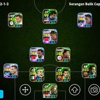 eFootball Accounts Legends & Iconic Players Android|PW 3168|BigT VanNisteirooij,Epic Cannavaro OliverKhan Busquets Belleti