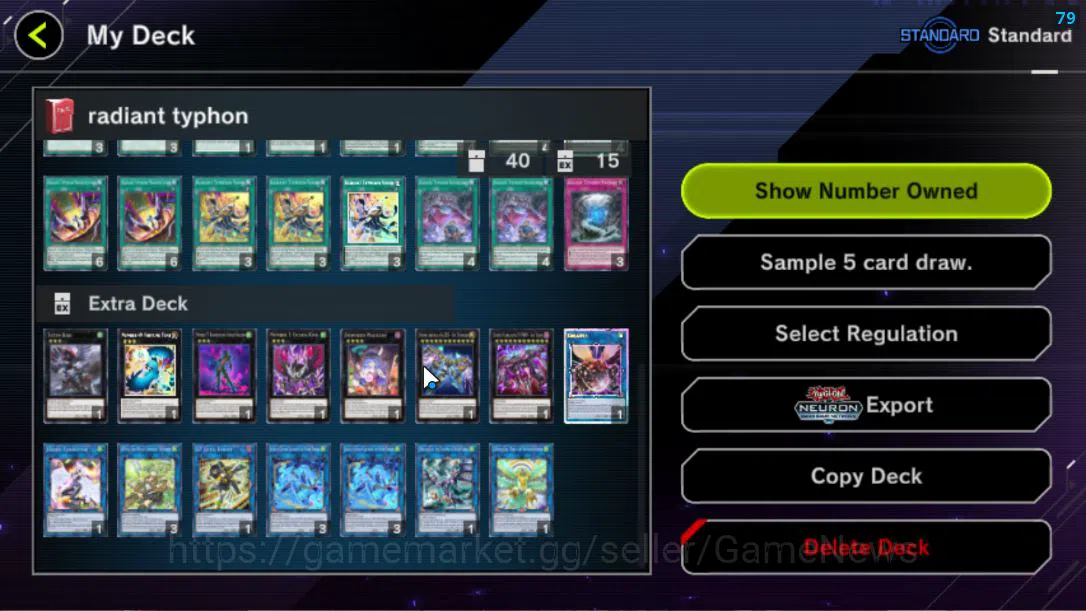 Yu-Gi-Oh! Master Duel Accounts Mid-Level Lv 18 | 18 Deck |VSK9,Radiant Typhon,DragonMaid,Resonators,Etc|Ranked 5