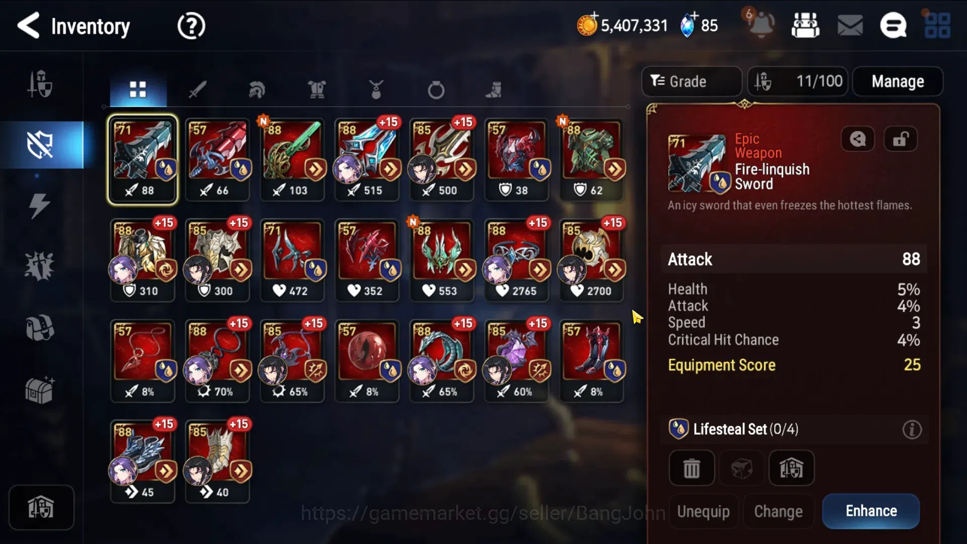 Epic Seven Accounts Global Unverif | Fresh Starter|2 ML (Rhianna & Luc image 4