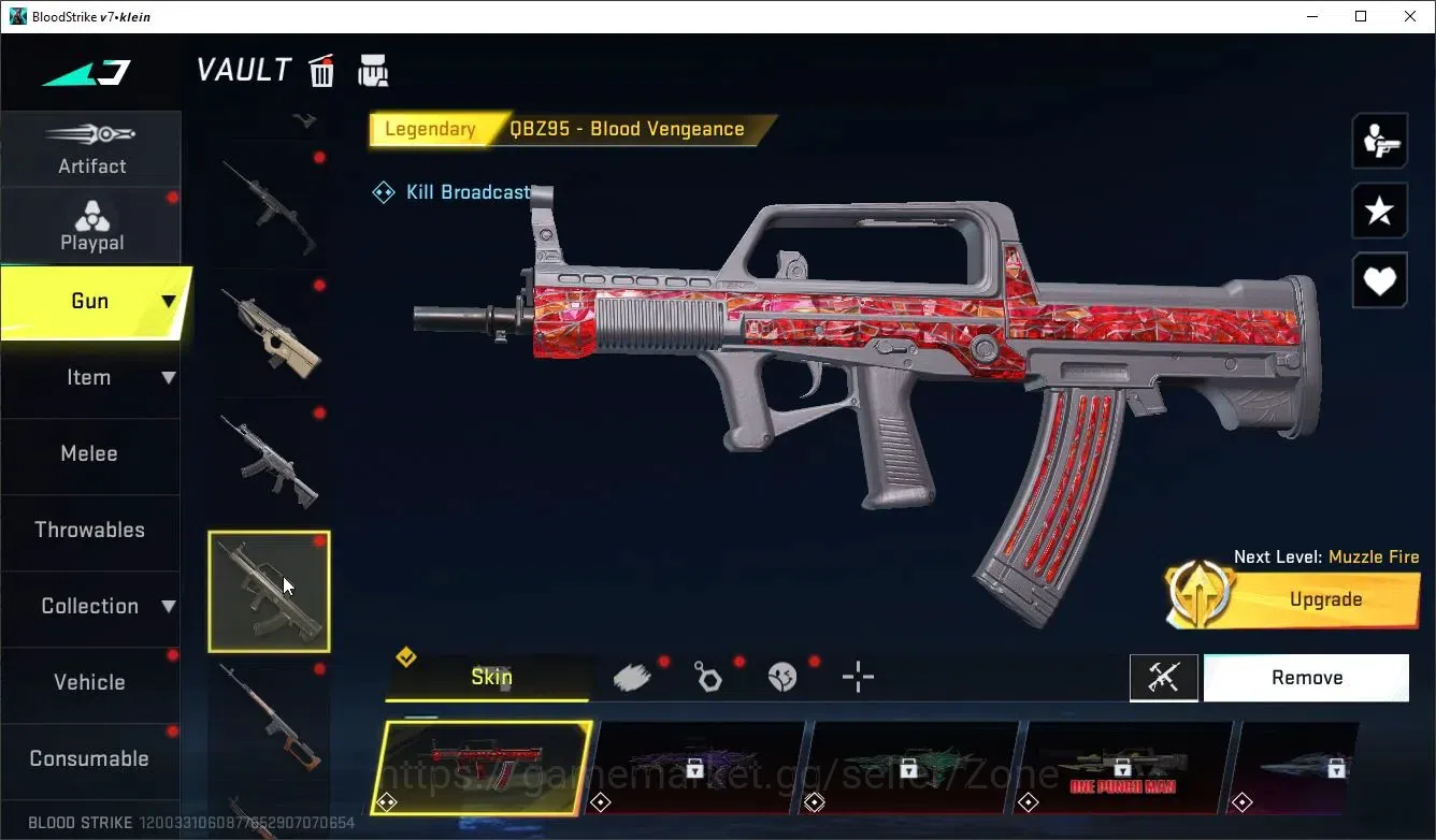 Blood Strike Accounts Unknown|EVO: M1887 Destroyer | 1 Enzo | 2 Ultra Gu image 10