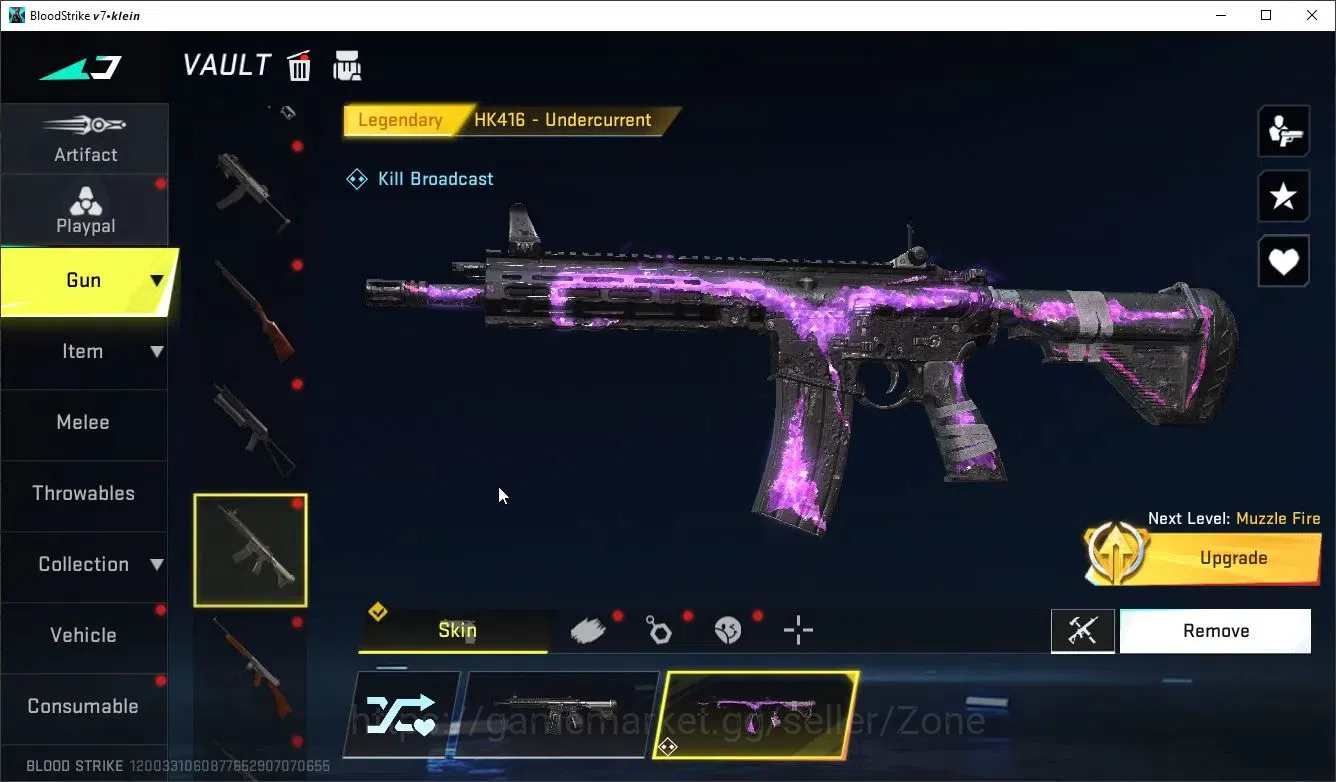 Blood Strike Accounts Unknown|EVO: M1887 Destroyer | 1 Enzo | 2 Ultra Gu image 13