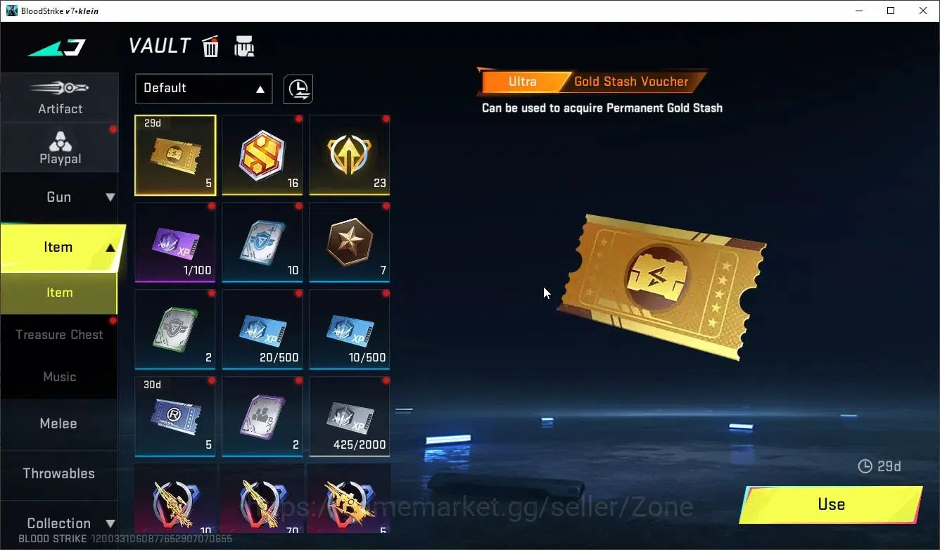 Blood Strike Accounts Unknown|EVO: M1887 Destroyer | 1 Enzo | 2 Ultra Gu image 14