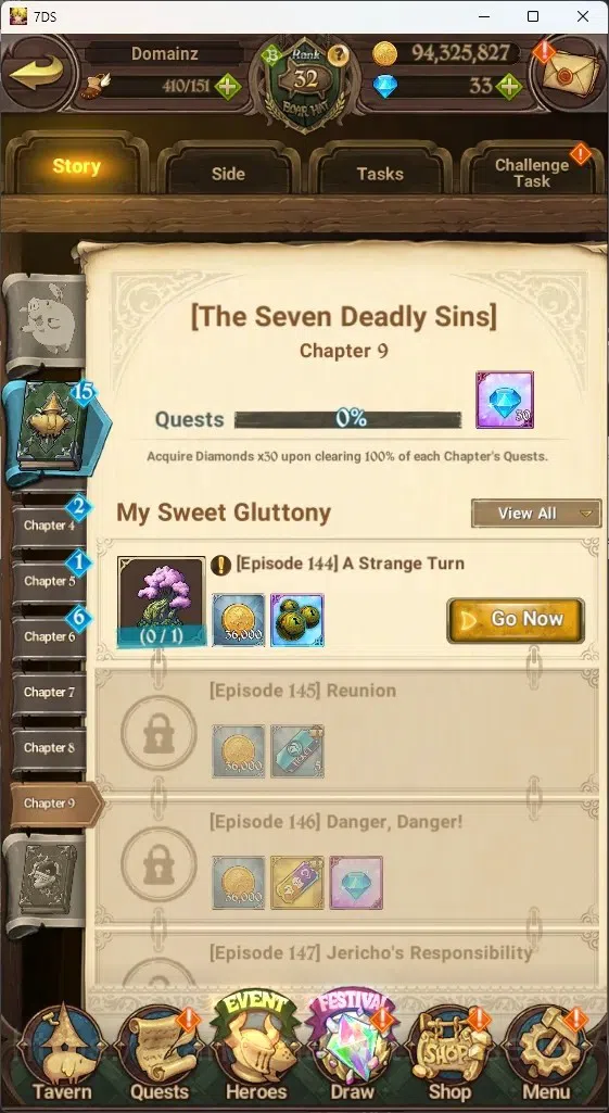 The Seven Deadly Sins: Grand Cross Accounts GLOBAL|2M CC|10 LS,33 Dm+Collab ReZERO|2 LR+5 UR|H image 11