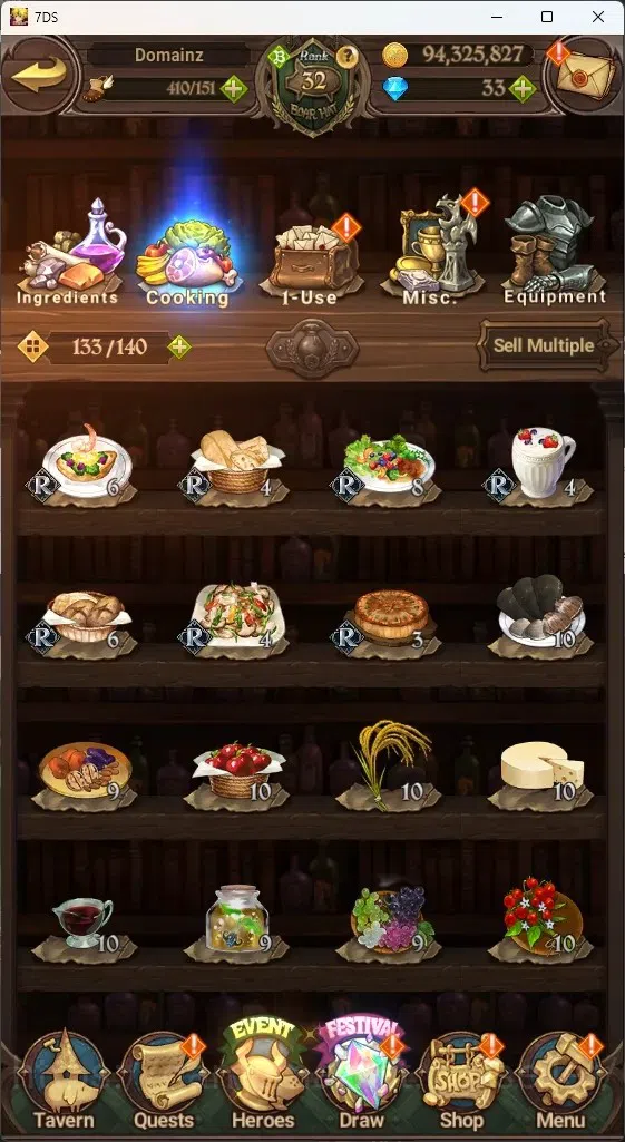 The Seven Deadly Sins: Grand Cross Accounts GLOBAL|2M CC|10 LS,33 Dm+Collab ReZERO|2 LR+5 UR|H image 15