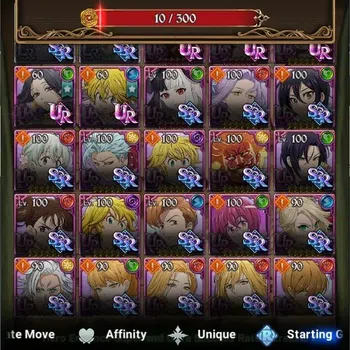The Seven Deadly Sins: Grand Cross Endgame GLOBAL|2M CC|10 LS,33 Dm+Collab ReZERO|2 LR+5 UR|H image 1