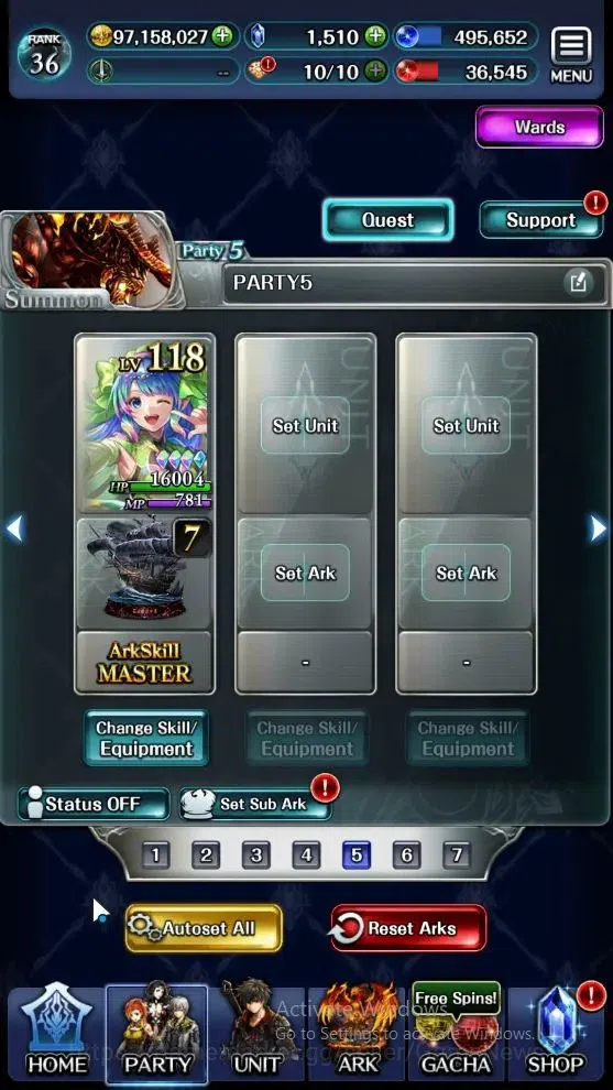Last Cloudia Accounts Endgame GLOBAL|Manny Collab(DLRimuru,DM Nava,Edward,Alphonse,Etc)2 Full Paid EQ(SM Sera,Leena TW)+21k 20
