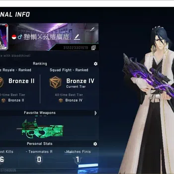 Blood Strike Accounts Collab Skin asia|Eternal Kala-Whisper Lv2 | BLEACH Byakuya Kuchiki + ONE PUNCH MAN Mumen Rider | 1