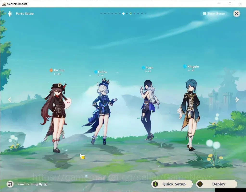 Genshin Impact Accounts ASIA|AR58|PremTeam Skirk|9 Limit+8(*5WeP)|(Neuvile image 15