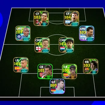 eFootball Accounts Legends & Iconic Players COLECTIVE 3181+ | S ETOO x M VAN BASTEN x S AGUERO x C PUYOL x S GERARD x J