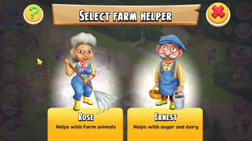 Hay Day Accounts Level 41 | Barn Storage 1050 + Silo Storage 625 |  image 14