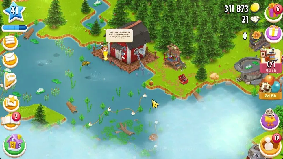 Hay Day Accounts Level 41 | Barn Storage 1050 + Silo Storage 625 |  image 5