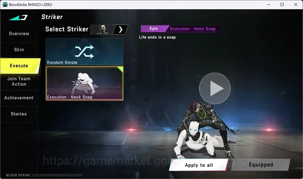 Blood Strike Accounts ASIA | 1 LEGENDARY: HK416-Undercurrent | 1 LEGENDA image 6