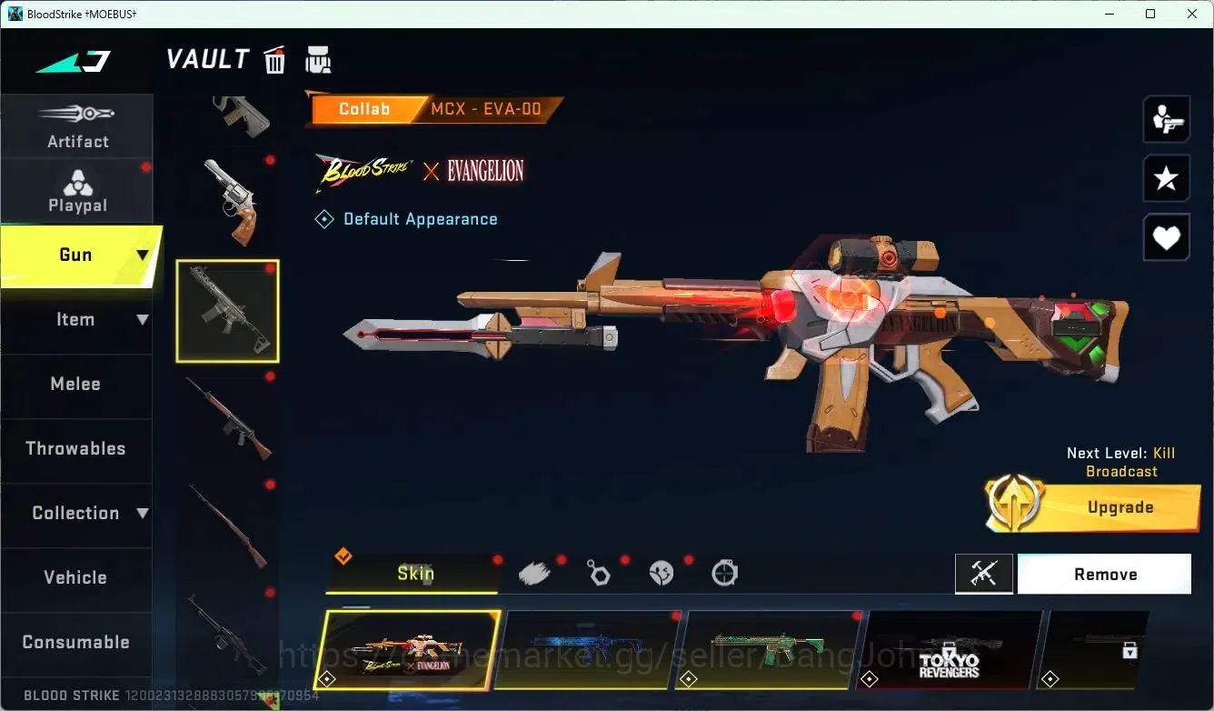 Blood Strike Accounts ASIA | 4 Collab Skins | 1 Eternal Skins | 3 Limite image 10