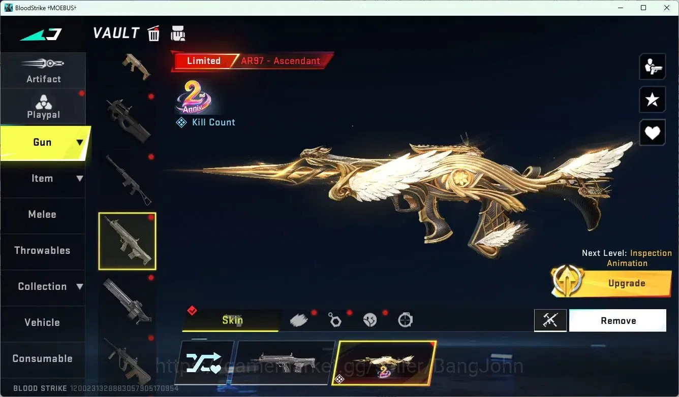 Blood Strike Accounts ASIA | 4 Collab Skins | 1 Eternal Skins | 3 Limite image 11