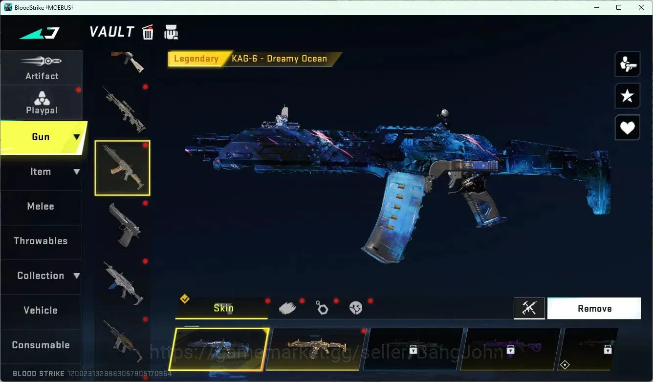 Blood Strike Accounts ASIA | 4 Collab Skins | 1 Eternal Skins | 3 Limite image 15