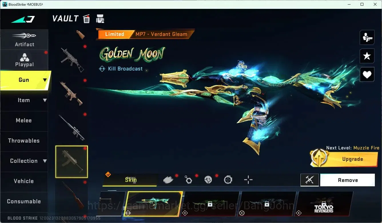 Blood Strike Accounts ASIA | 4 Collab Skins | 1 Eternal Skins | 3 Limite image 4