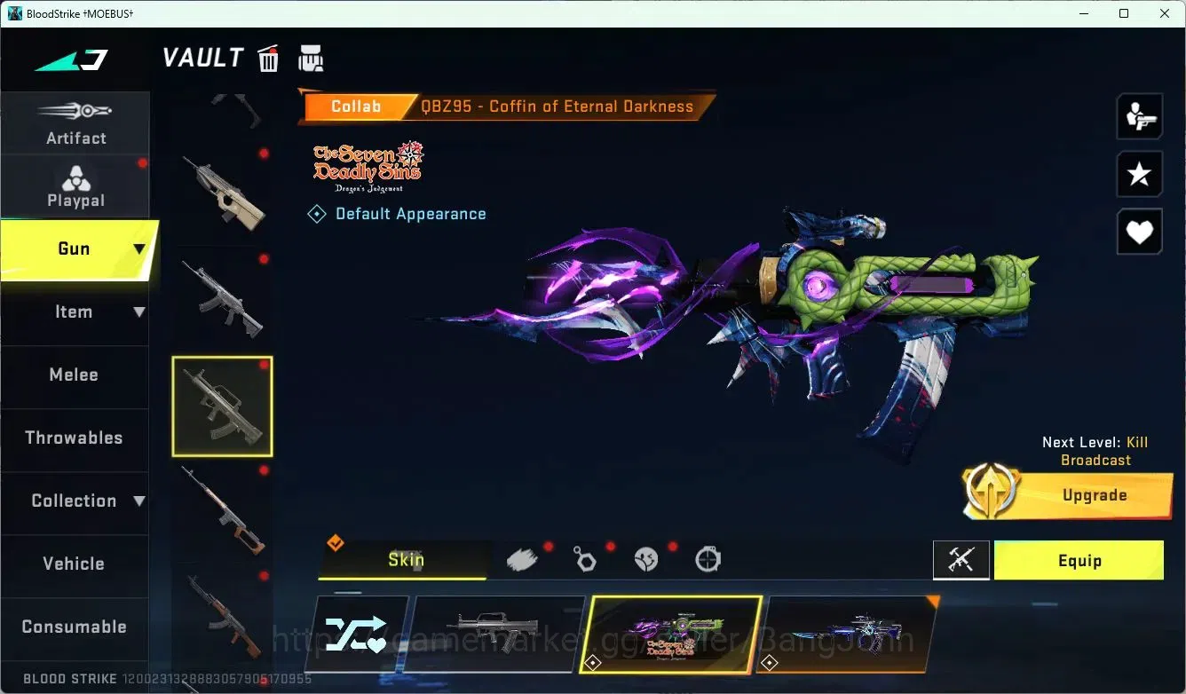 Blood Strike Accounts ASIA | 4 Collab Skins | 1 Eternal Skins | 3 Limite image 6