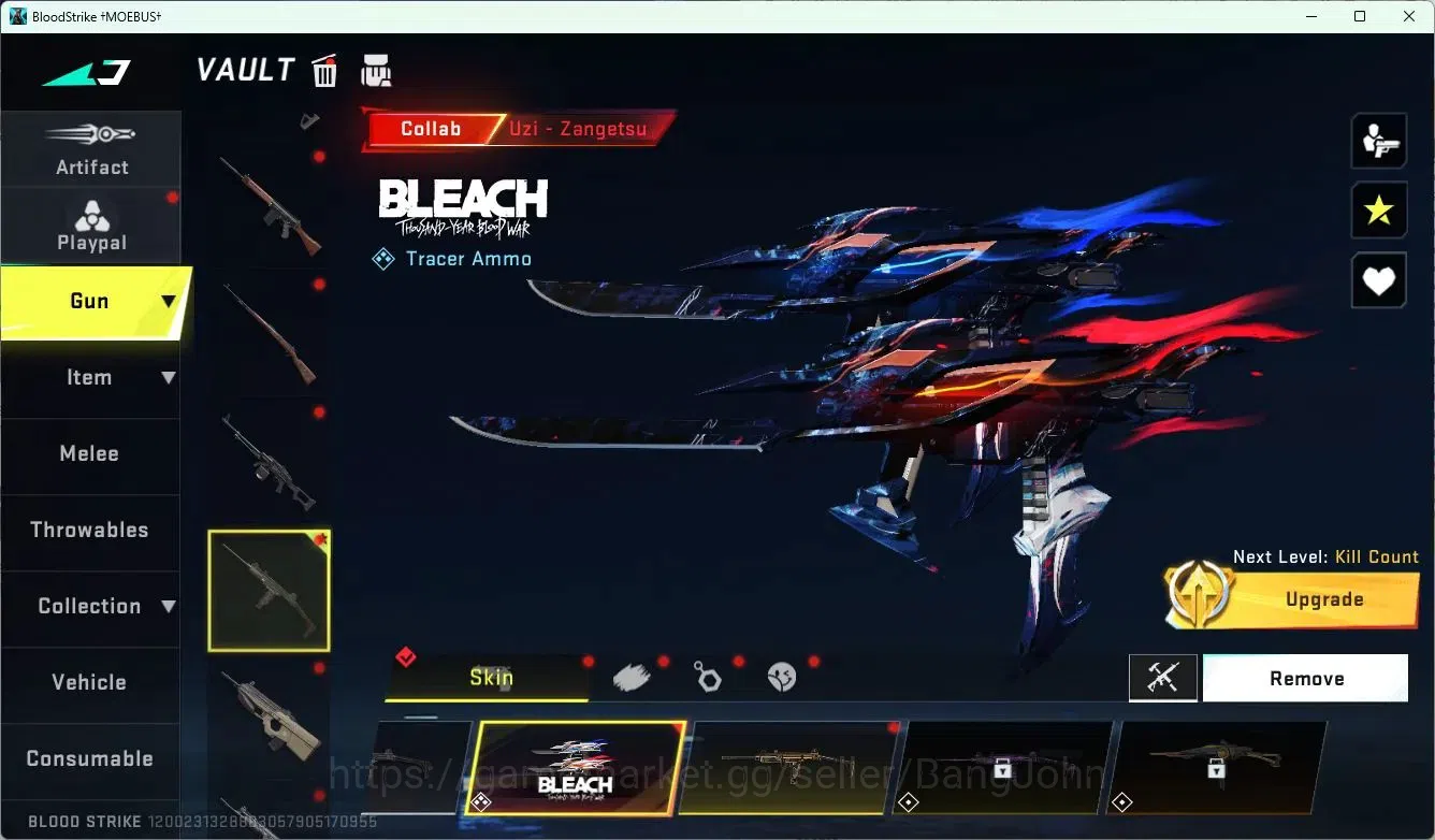 Blood Strike Accounts ASIA | 4 Collab Skins | 1 Eternal Skins | 3 Limite image 7