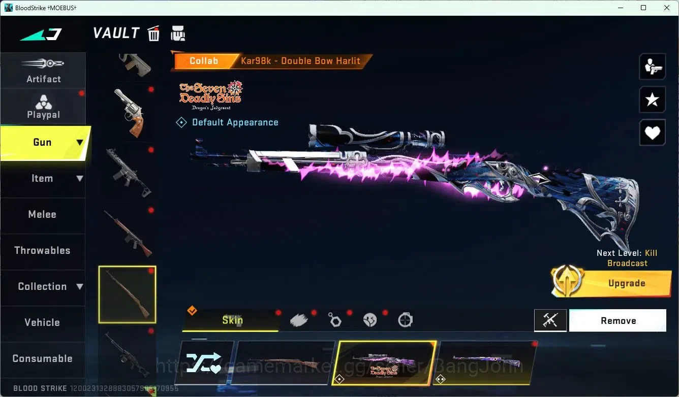 Blood Strike Accounts ASIA | 4 Collab Skins | 1 Eternal Skins | 3 Limite image 8