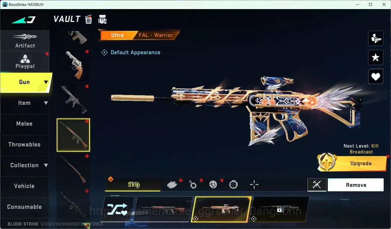 Blood Strike Accounts ASIA | 4 Collab Skins | 1 Eternal Skins | 3 Limite image 9