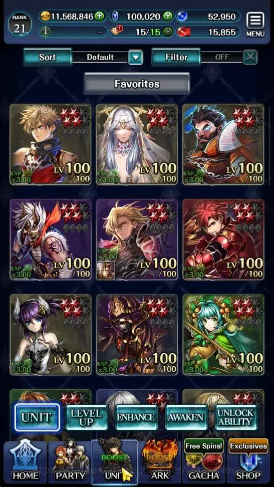 Last Cloudia Accounts GLOBAL|Rank 21|100K Crystal|Top Tier Unit [Ascende image 1