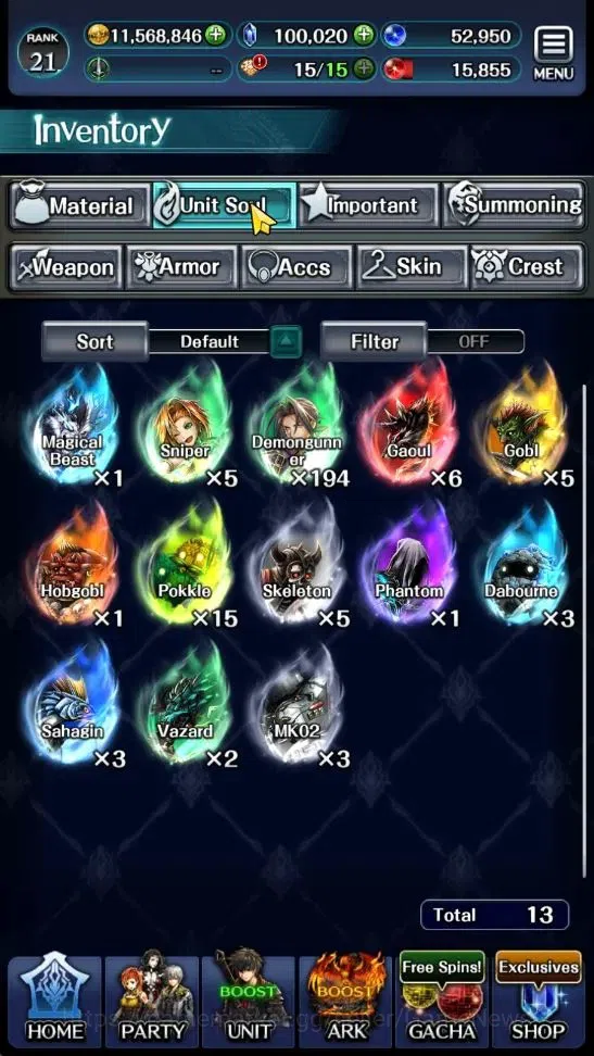 Last Cloudia Accounts GLOBAL|Rank 21|100K Crystal|Top Tier Unit [Ascende image 10