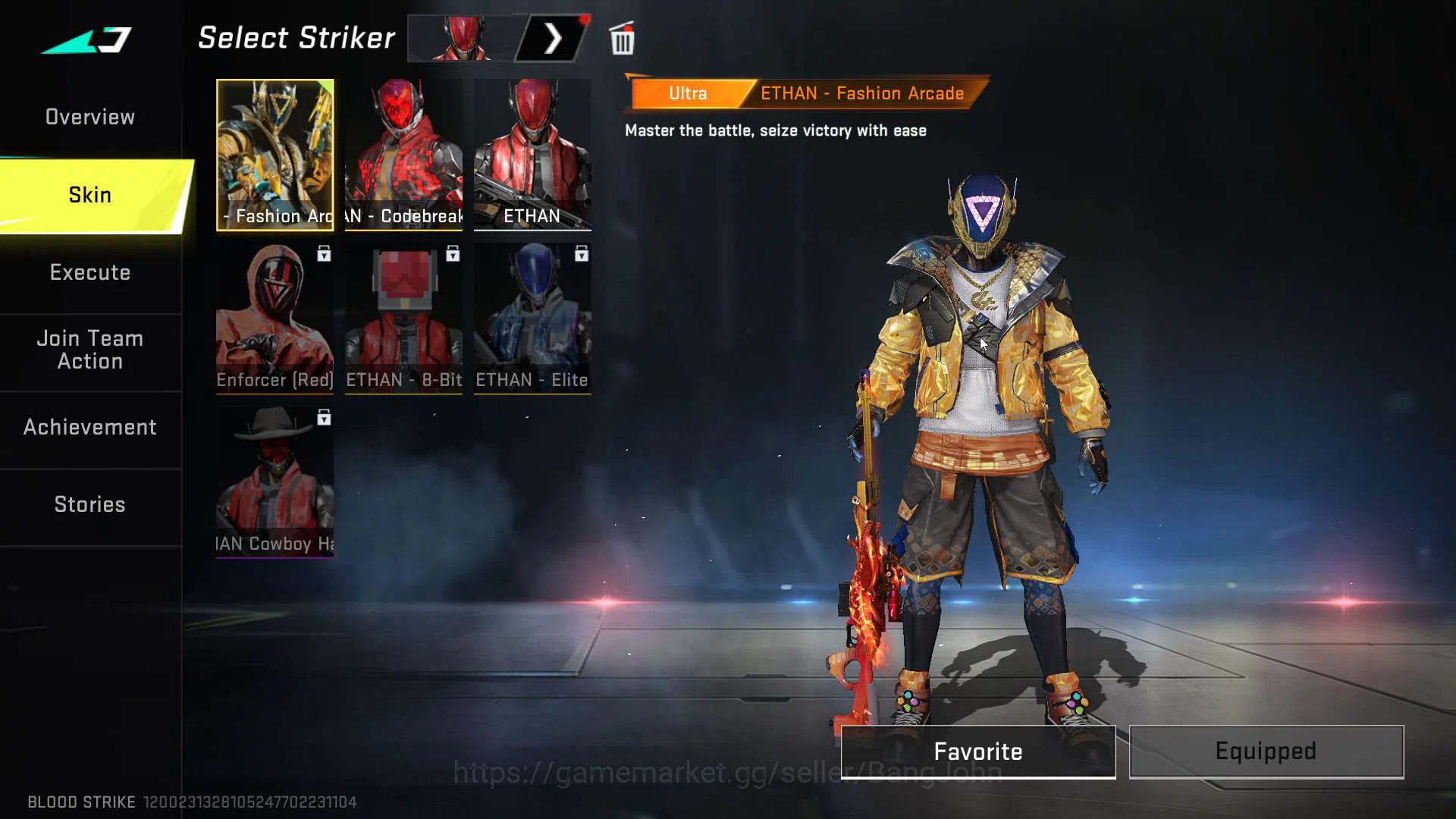 Blood Strike Accounts ASIA | Mele Legendary Katana | Ultra Zero (Zero ka image 3