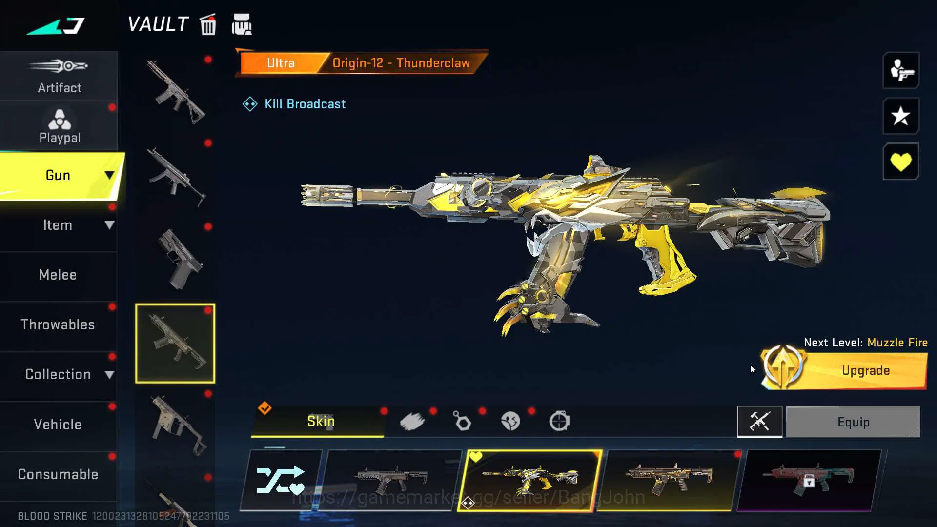 Blood Strike Accounts ASIA | Mele Legendary Katana | Ultra Zero (Zero ka image 4