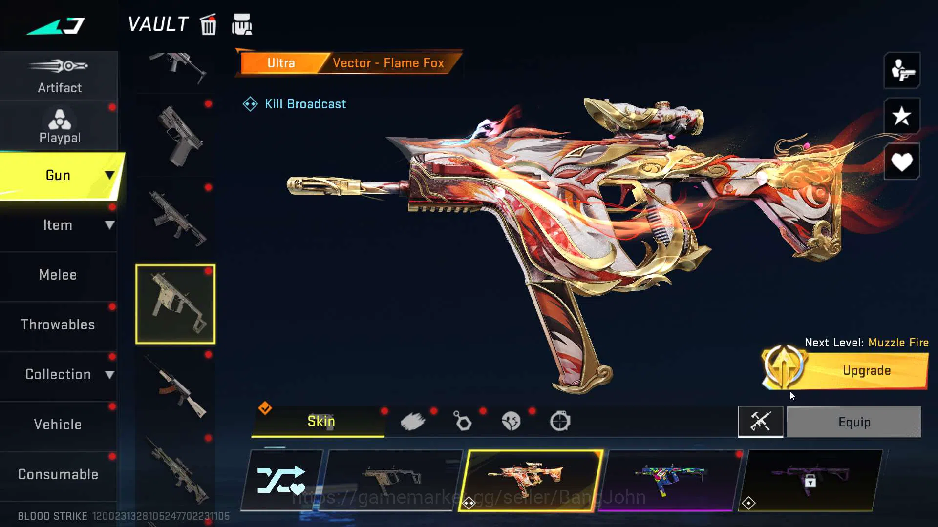 Blood Strike Accounts ASIA | Mele Legendary Katana | Ultra Zero (Zero ka image 5