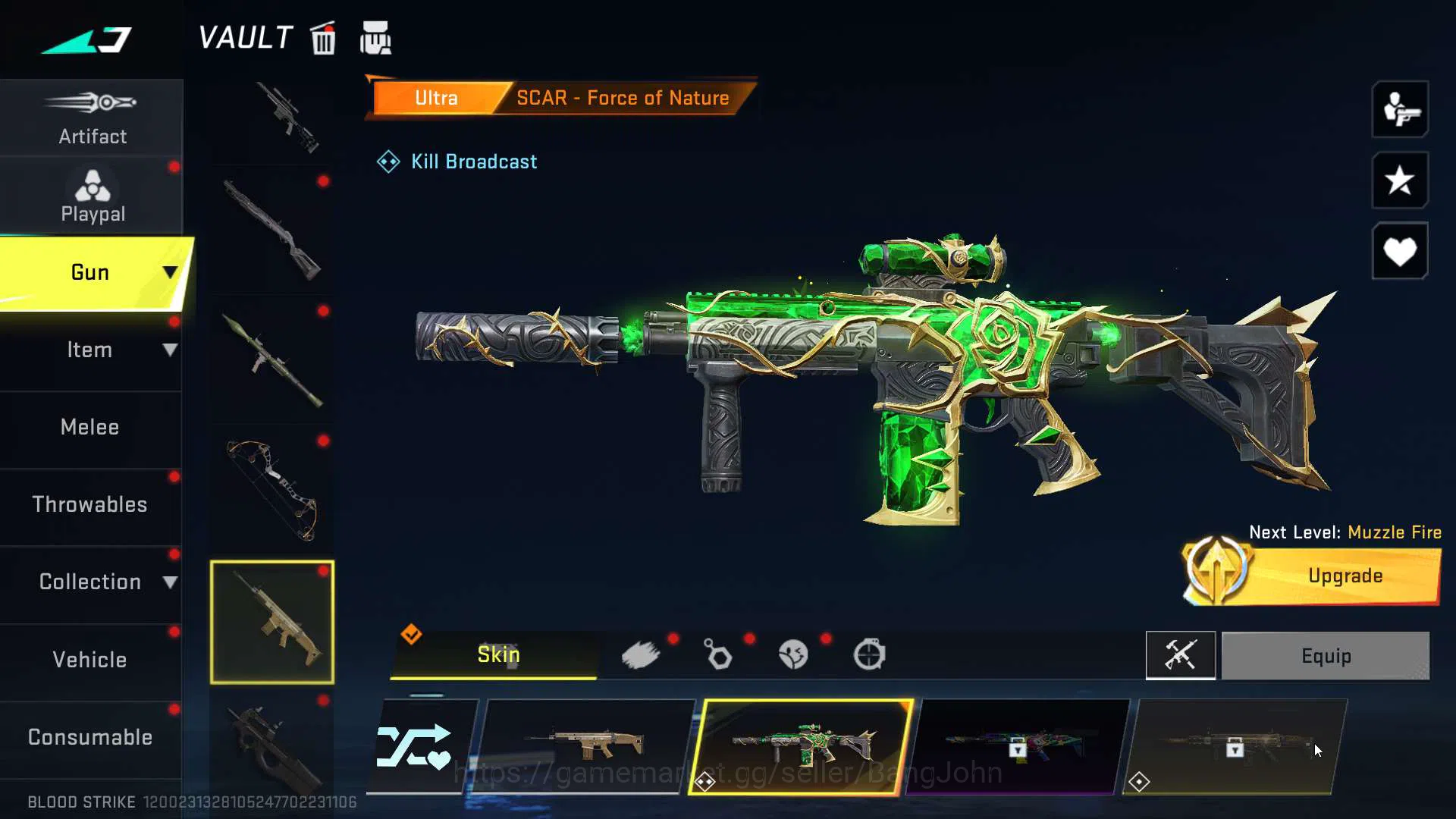 Blood Strike Accounts ASIA | Mele Legendary Katana | Ultra Zero (Zero ka image 8