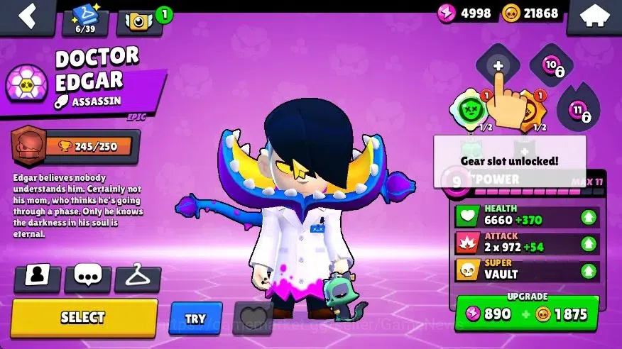 Brawl Stars Accounts 1356 Trophy|25 Brawlers 1 Max Lvl (Shelly) 1 Legen image 12
