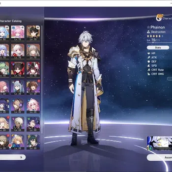Honkai Star Rail Accounts Others ASIA|TL63|9 Limited|Phainon E2+Sign|Huohuo E1|Cerydra,Sparkle,Robin,Cyrene,Archer,Rin
