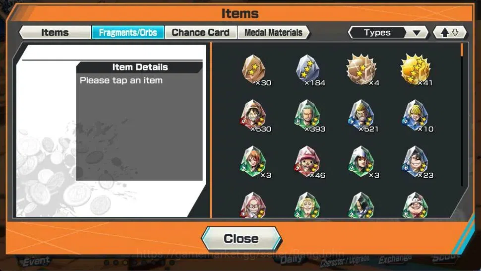 One Piece Bounty Rush Accounts Global | EX 4 | PR 13 | KOP Roger MAX,TFE Nusjuro image 10