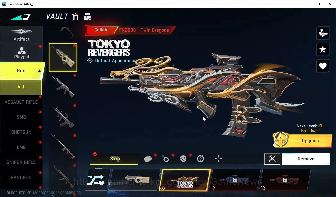 Blood Strike Accounts America|Eternal DEagel Scorpius|Collab TR [MCX,FN2 image 4