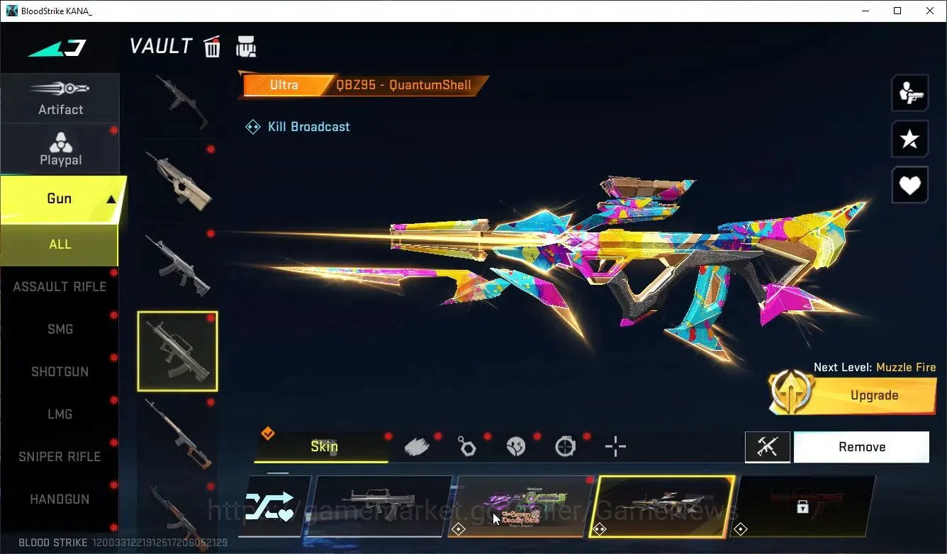 Blood Strike Accounts America|Eternal DEagel Scorpius|Collab TR [MCX,FN2 image 8