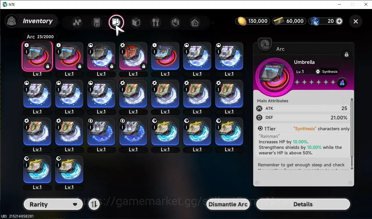 Neverness to Everness Accounts GLOBAL NA|HL 3|1 SSR Meta Nanally +1 S-Class Char  image 6