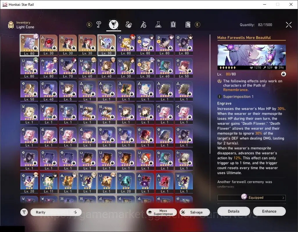 Honkai Star Rail Accounts Others ASIA |TL 64|11 Limited|Triple DoT Team|Castorice+Sign,Mortenax Blade,SW 5