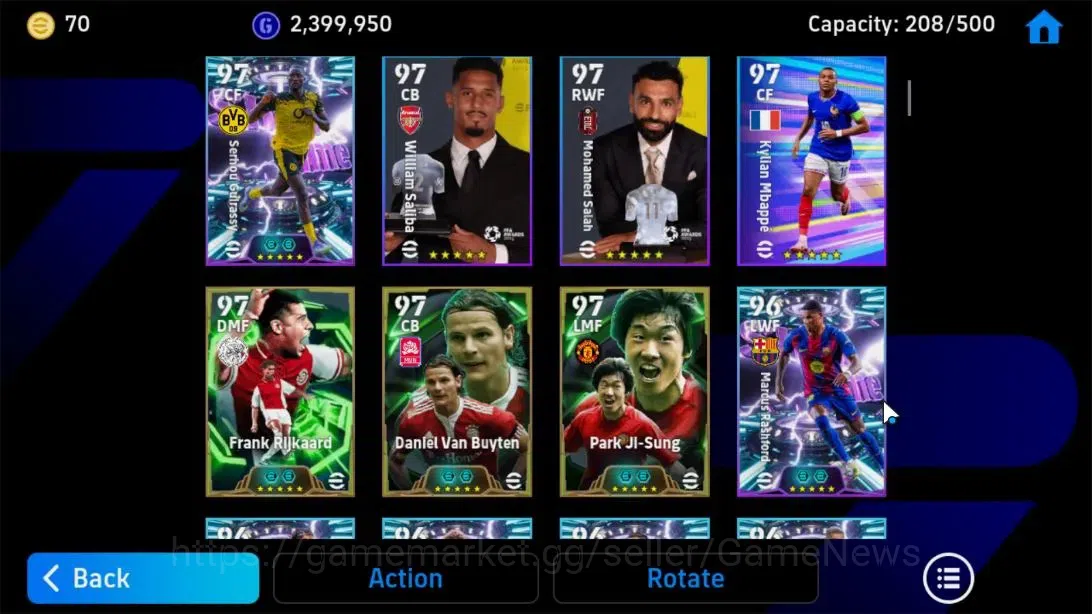 eFootball Accounts Android|BigTime(Luis Suarez),Oliver Khan,Diego For image 15