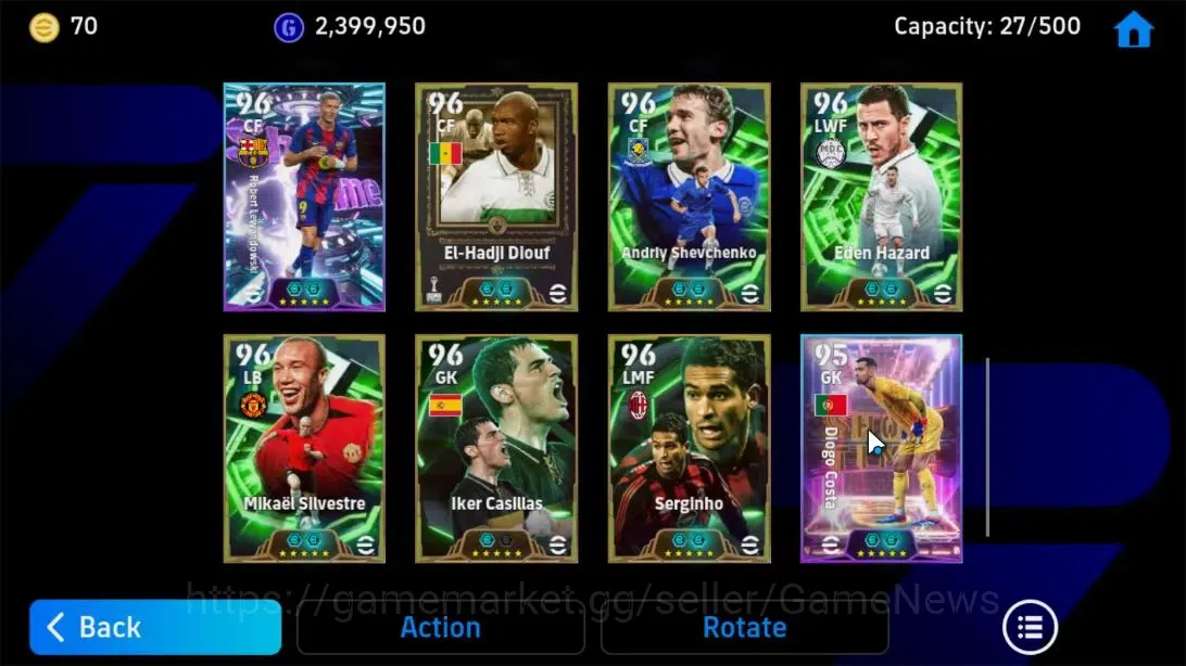 eFootball Accounts Android|BigTime(Luis Suarez),Oliver Khan,Diego For image 6