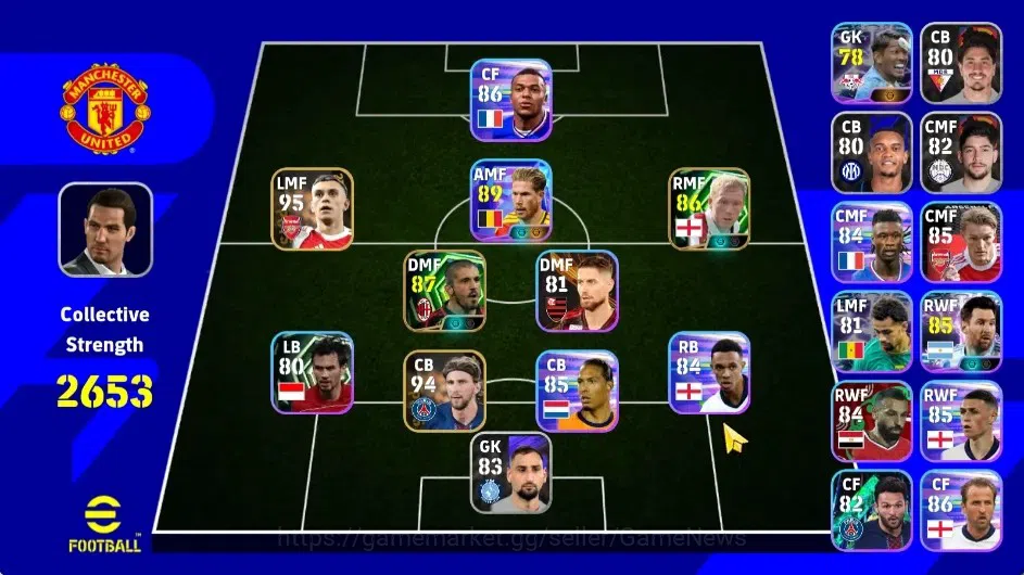 eFootball Accounts Legends & Iconic Players Android|2 Epic Gennaro Gattuso,Paul Scholes,Showtime Kevin De Bruyne,Highlight 1