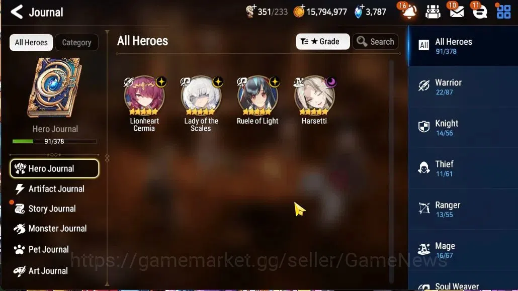 Epic Seven Accounts GLOBAL Unverif|4 ML [LoT Scales,Harsetti,Ruele of  image 7