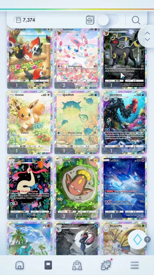 Pokémon TCG Pocket Accounts EN 7k+Card|110EX|2 Crown (Pikachu,Pokeball) 24Shin image 10