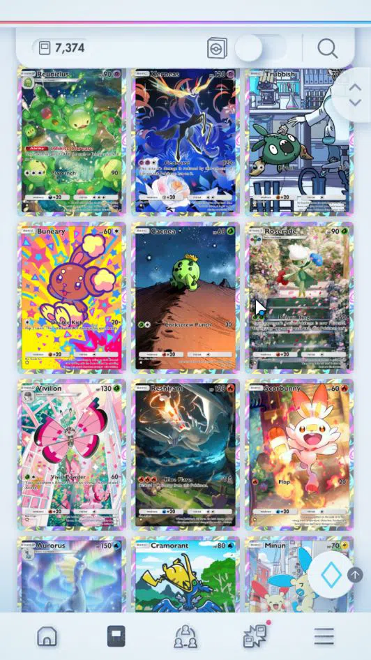 Pokémon TCG Pocket Accounts EN 7k+Card|110EX|2 Crown (Pikachu,Pokeball) 24Shin image 12